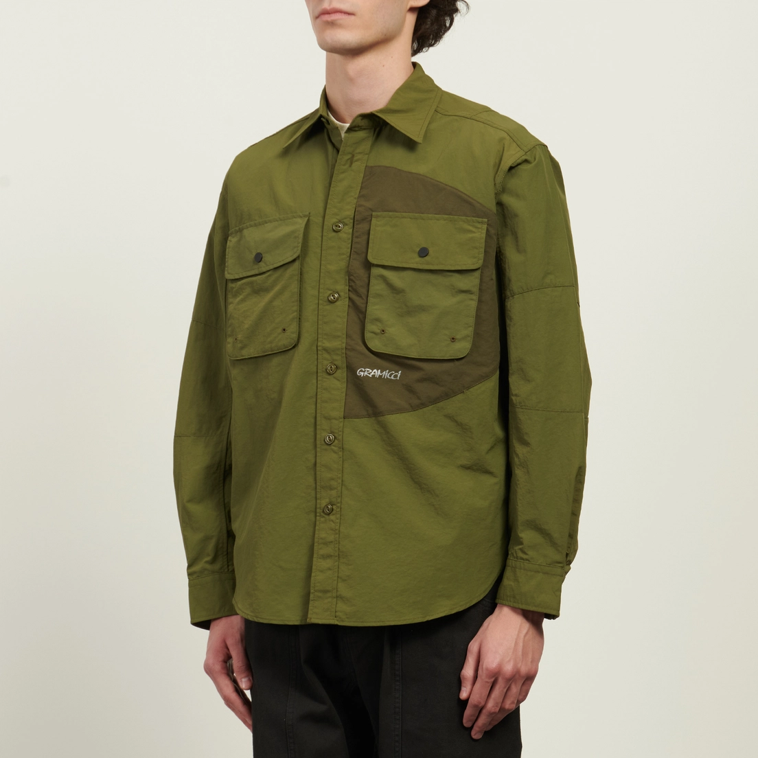 Gramicci Мужская рубашка Nylon Brentwood