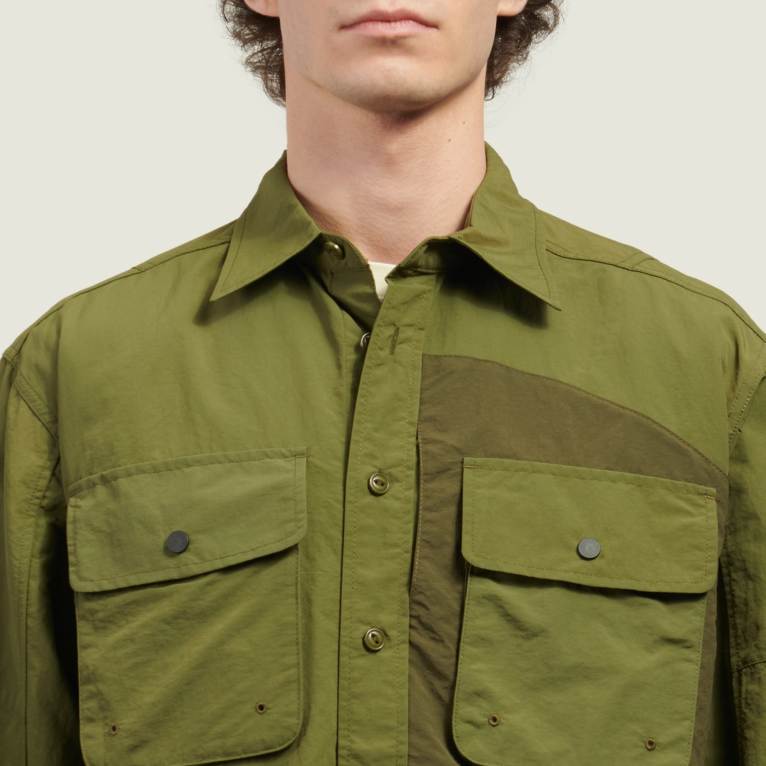 Gramicci Мужская рубашка Nylon Brentwood