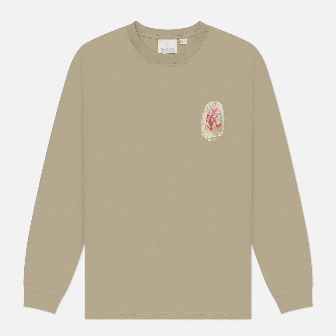 Gramicci Мужской лонгслив Thumbprint