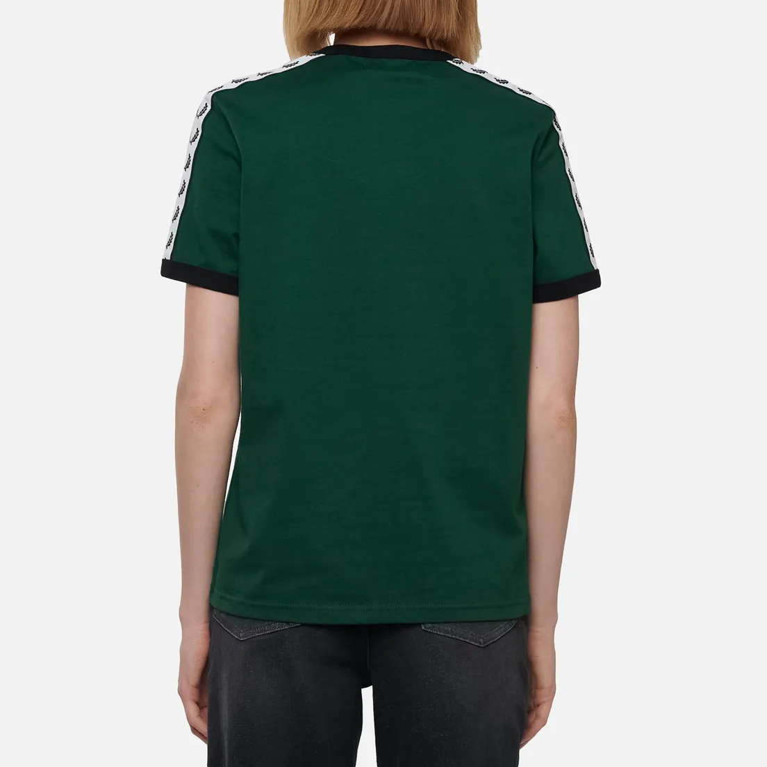 Fred Perry Женская футболка Laurel Sports Authentic Taped Ringer