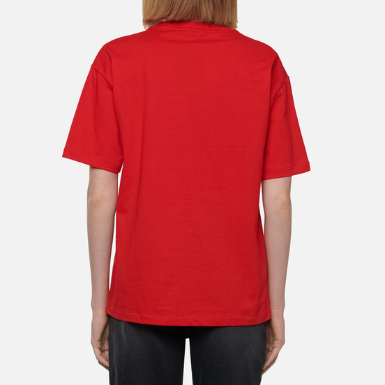 Женская футболка Fred Perry Colour Block Graphic Print Cherry Bomb
