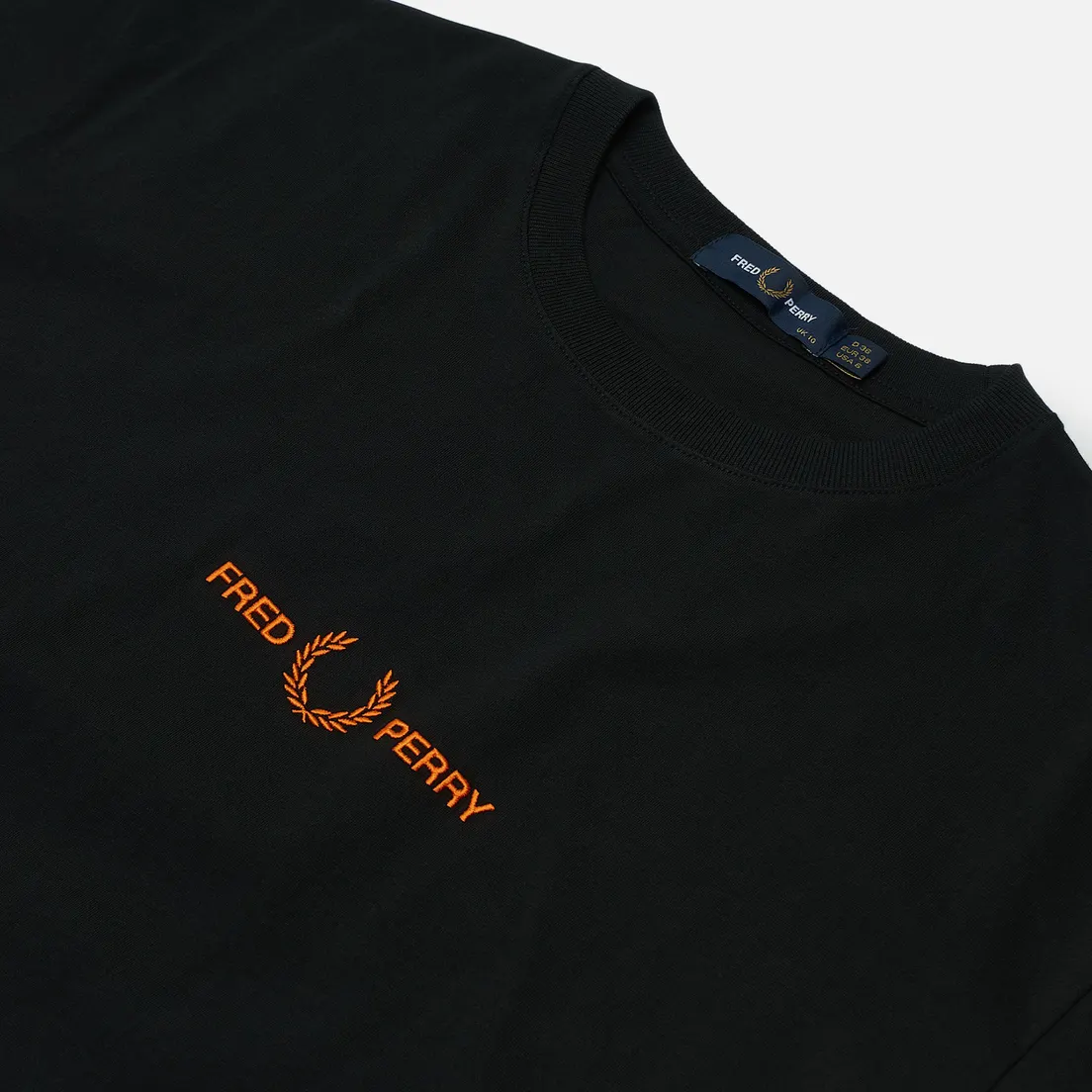 Fred Perry Женская футболка Branded Tape Embroidered