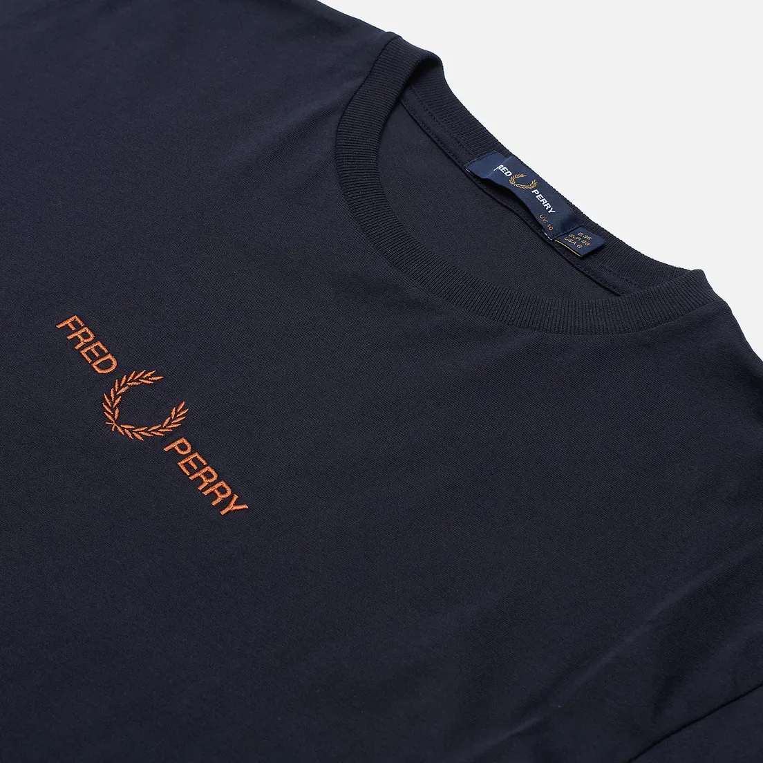 Fred Perry Женская футболка Branded Tape Embroidered