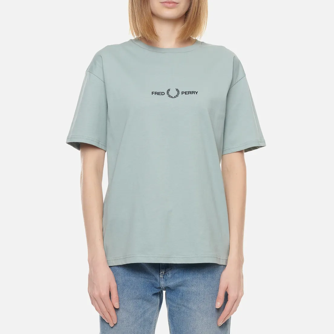 Fred Perry Женская футболка Branded Tape Embroidered