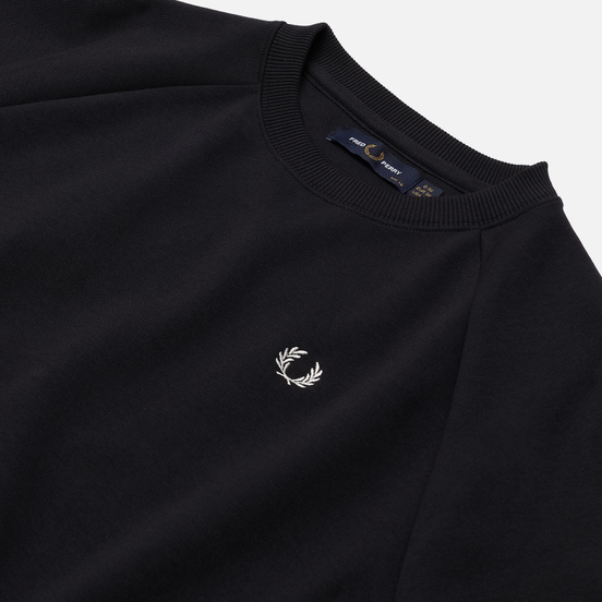 Женская толстовка Fred Perry Applique Black