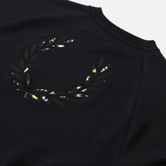 Женская толстовка Fred Perry Applique Black