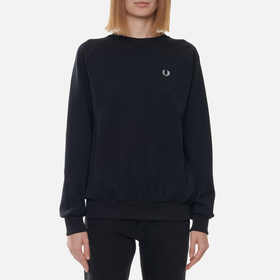 Женская толстовка Fred Perry Applique Black