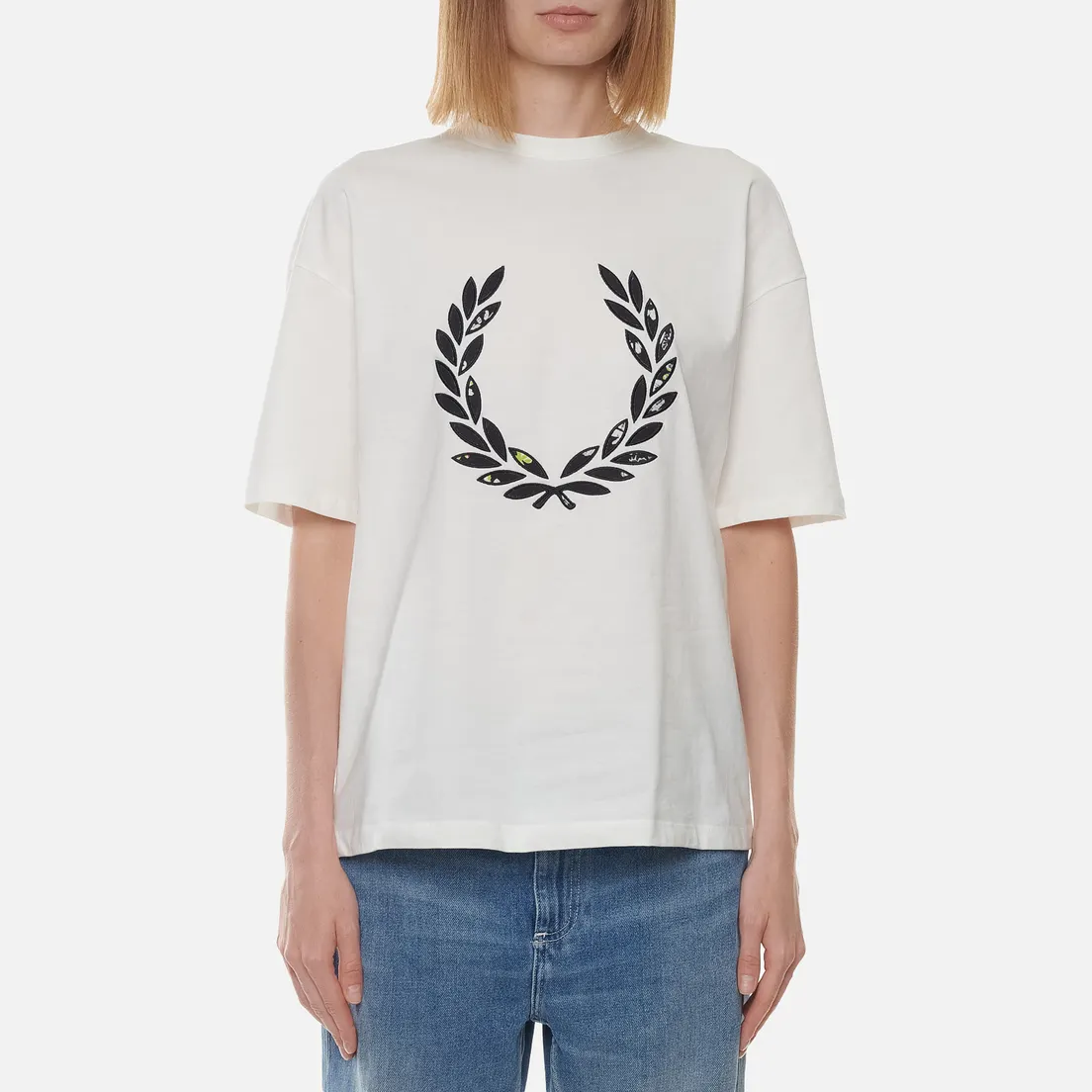 Fred Perry Женская футболка Floral Laurel Wreath