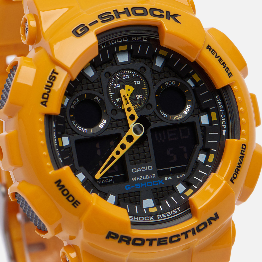 CASIO Наручные часы G-SHOCK GA-100A-9A