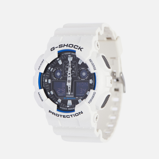 Наручные часы CASIO G-SHOCK GA-100B-7A White/Navy/Black