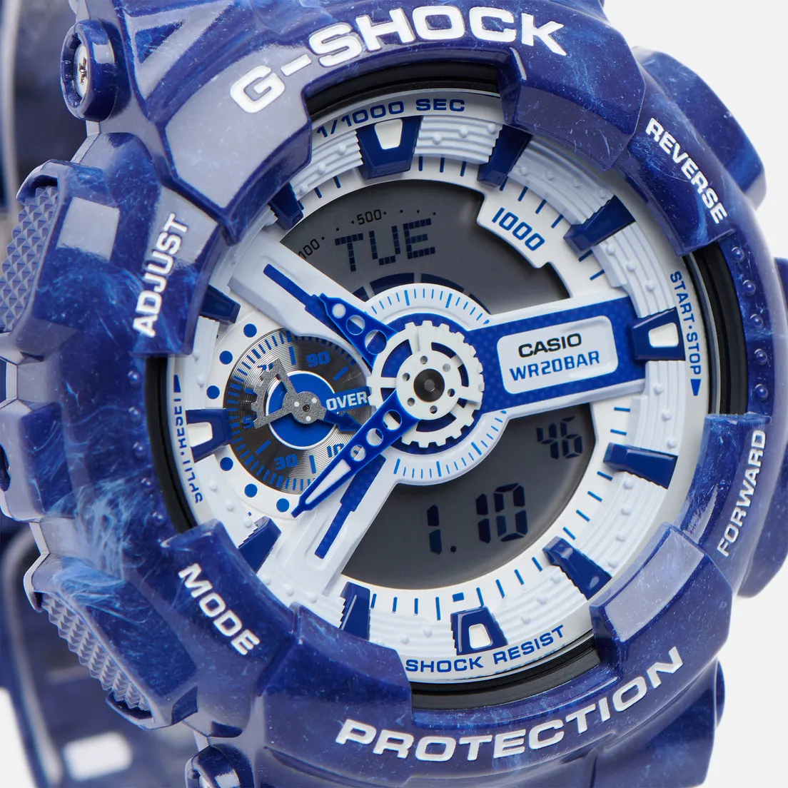 CASIO Наручные часы G-SHOCK GA-110BWP-2A Chinese Porcelain