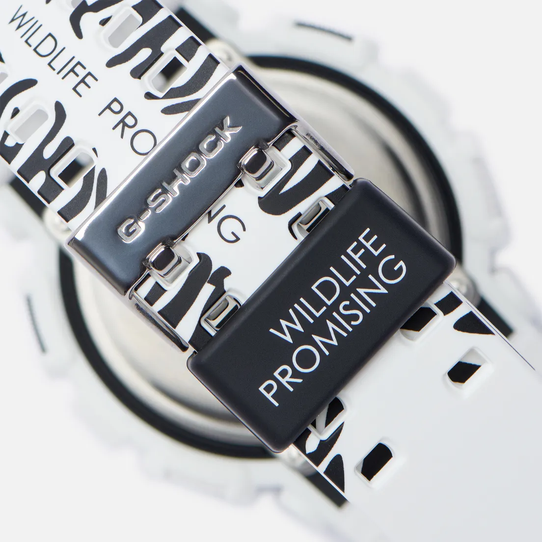 CASIO Наручные часы x Wildlife Promising G-SHOCK GA-110WLP-7A Zebra