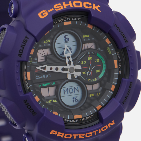 Наручные часы CASIO G-SHOCK GA-140-6AER Purple/Black