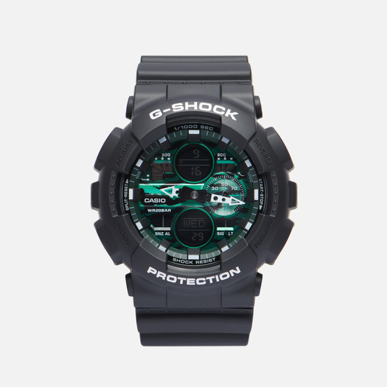 Наручные часы CASIO G-SHOCK GA-140MG-1AER Black/Black/Midnight Green