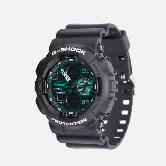 Наручные часы CASIO G-SHOCK GA-140MG-1AER Black/Black/Midnight Green