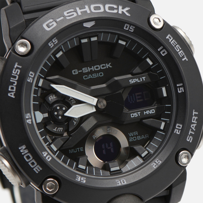 Наручные часы CASIO, цвет чёрный, размер UNI GA-2000S-1AER G-SHOCK GA-2000S-1AER - фото 3