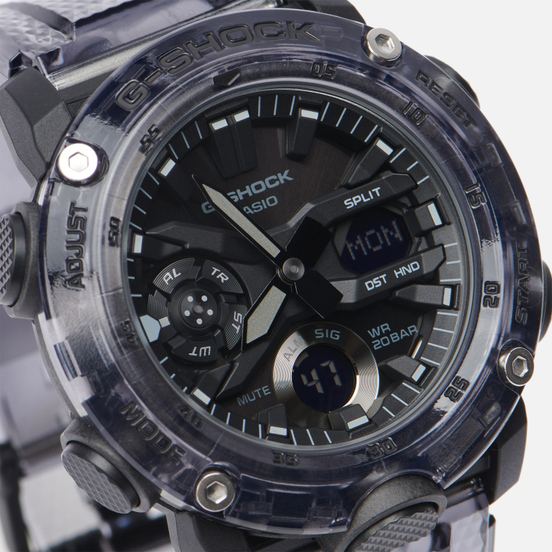 Наручные часы CASIO G-SHOCK GA-2000SKE-8AER Skeleton Series Black/Black
