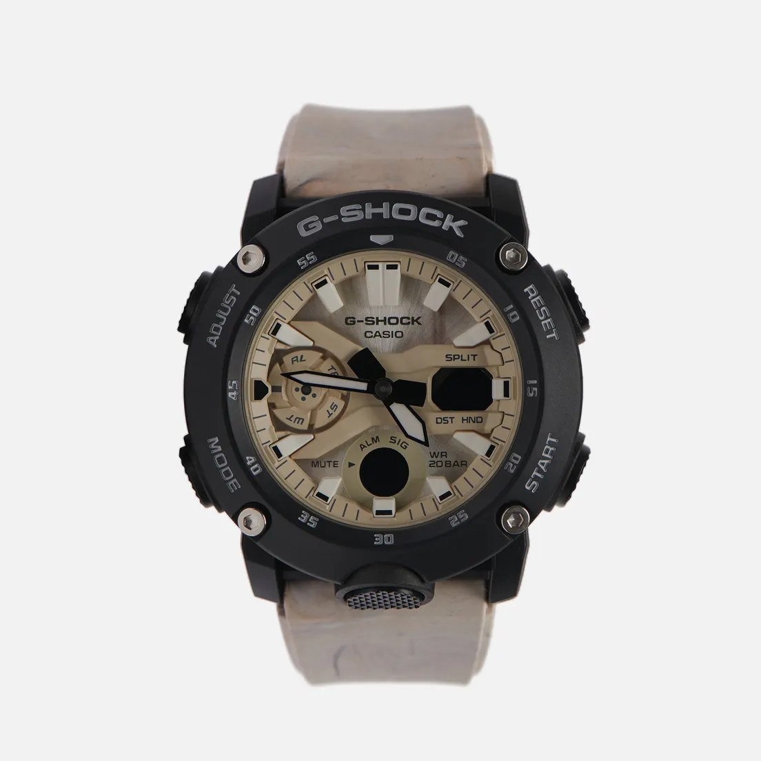 CASIO Наручные часы G-SHOCK GA-2000WM-1AER Utility Wavy Mable