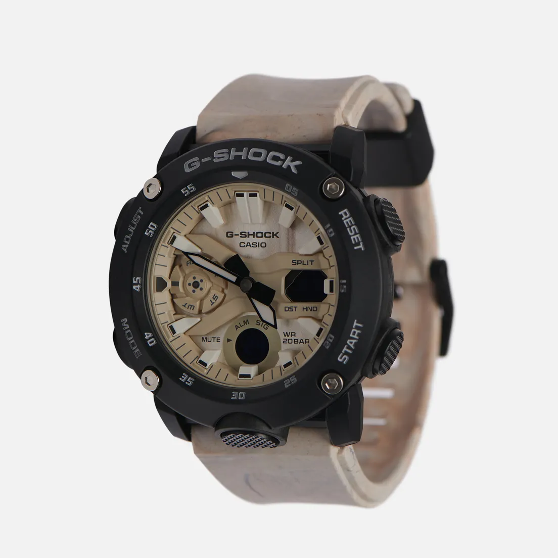 CASIO Наручные часы G-SHOCK GA-2000WM-1AER Utility Wavy Mable