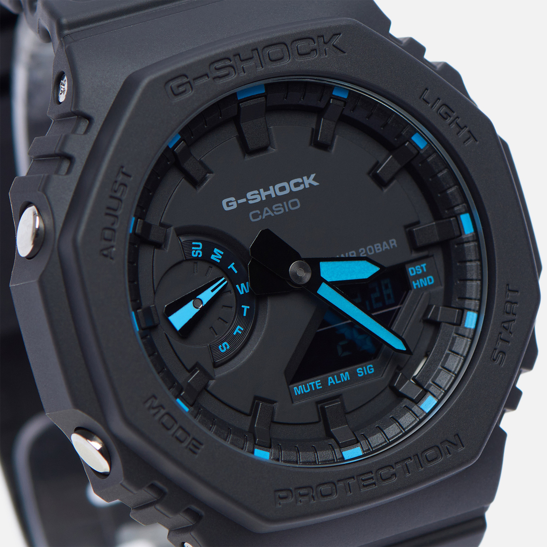 CASIO Наручные часы G-SHOCK GA-2100-1A2 Neon Accent