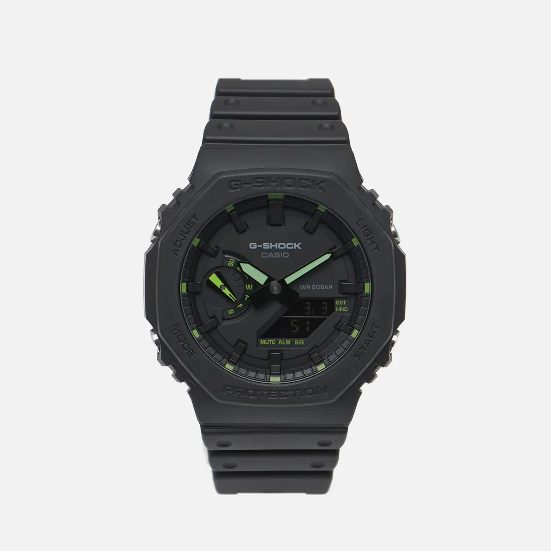 CASIO Наручные часы G-SHOCK GA-2100-1A3 Neon Accent