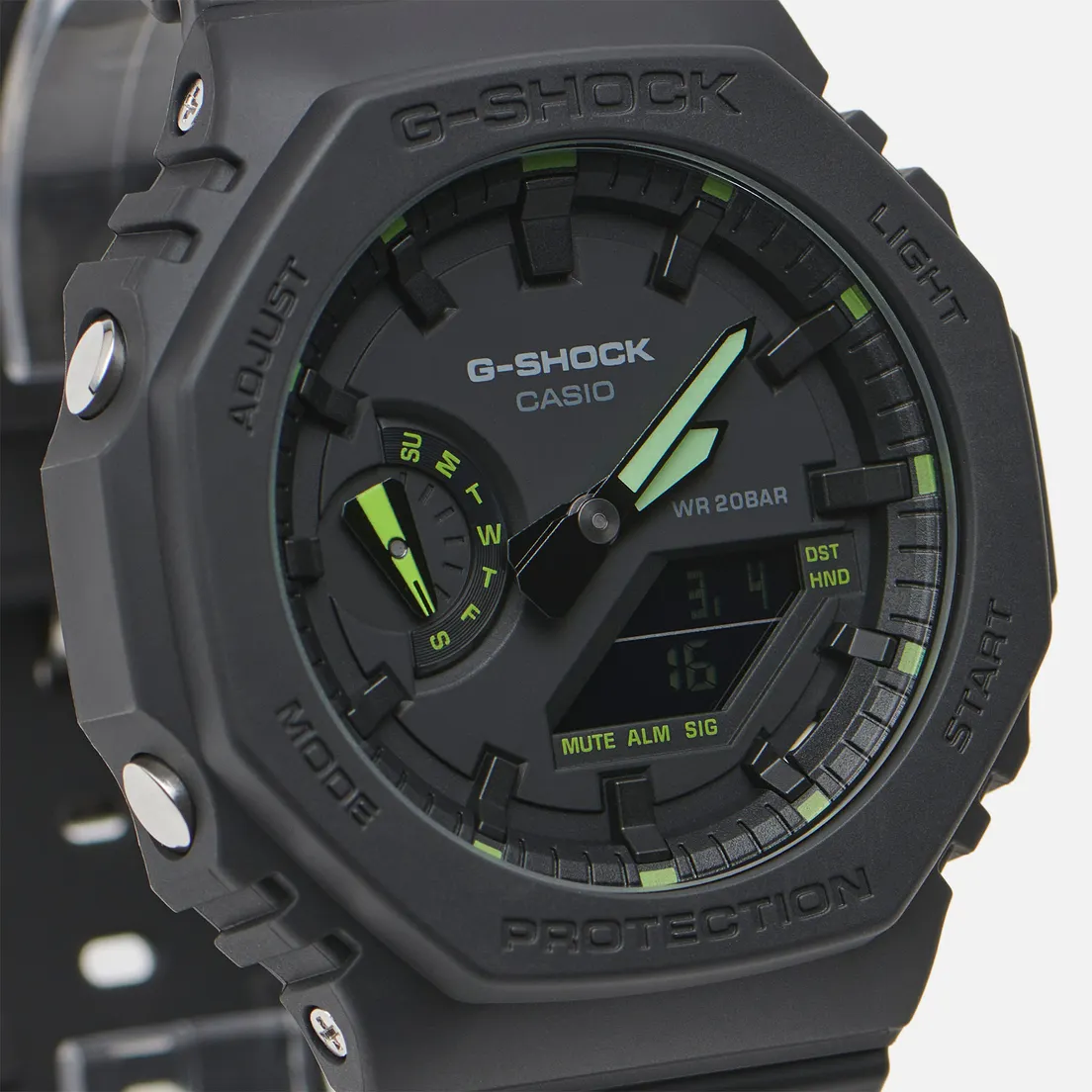 CASIO Наручные часы G-SHOCK GA-2100-1A3 Neon Accent