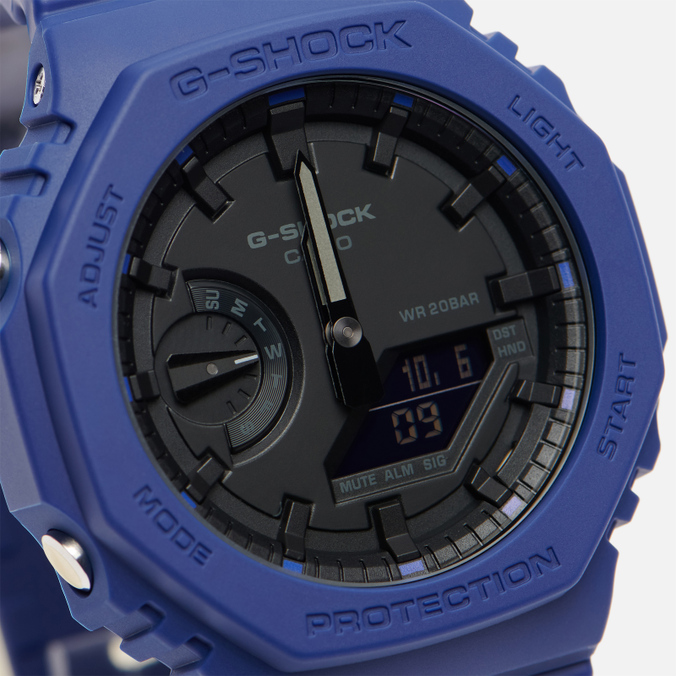 Наручные часы CASIO, цвет синий, размер UNI GA-2100-2AER G-SHOCK GA-2100-2AER Octagon Series - фото 3