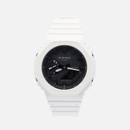 Наручные часы CASIO G-SHOCK GA-2100-7A Octagon Series, цвет белый