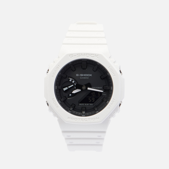 Наручные часы CASIO G-SHOCK GA-2100-7AER Octagon Series White/White/Black