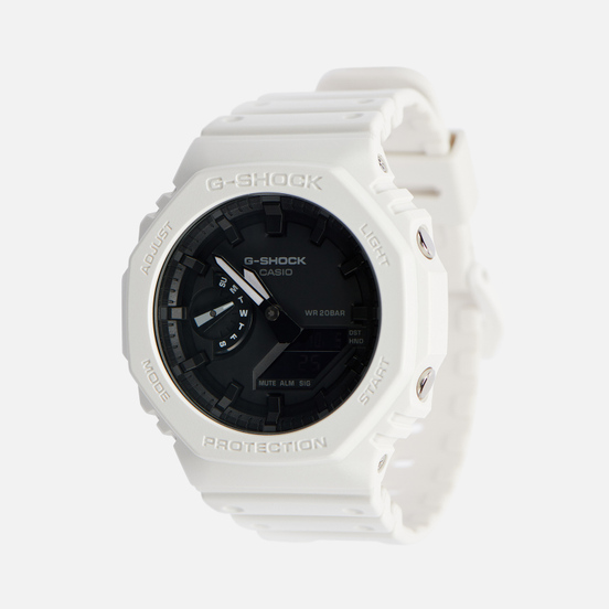 Наручные часы CASIO G-SHOCK GA-2100-7AER Octagon Series White/White/Black