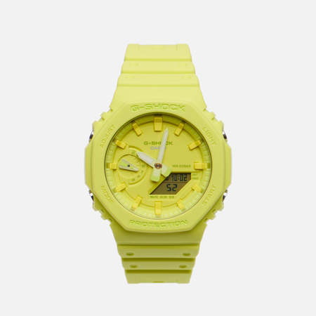 Наручные часы CASIO G-SHOCK GA-2100-9A9, цвет жёлтый