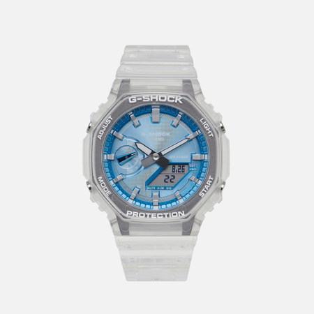  Наручные часы CASIO G-SHOCK GA-2100BM-7A2, цвет серебряный