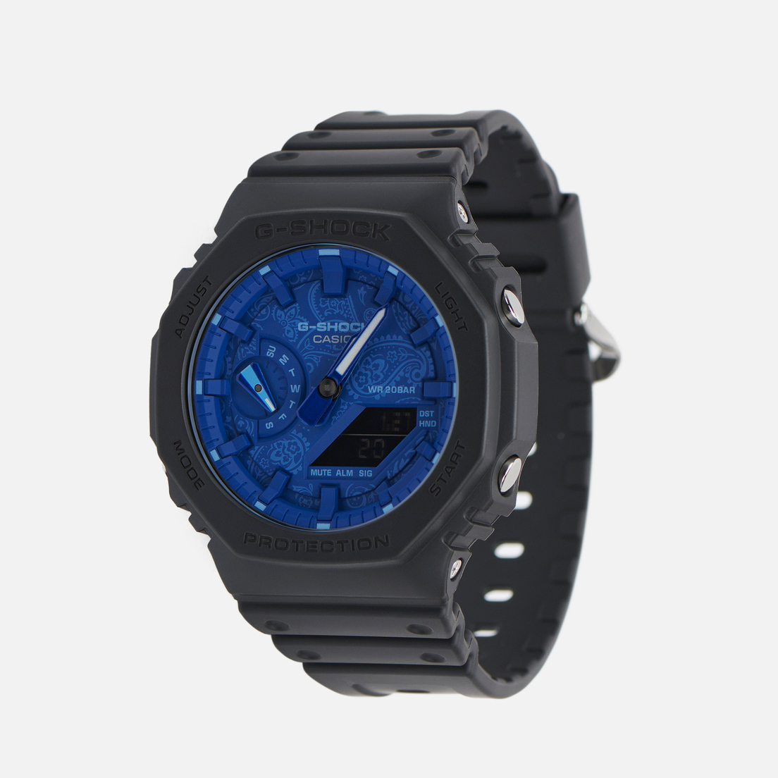 CASIO Наручные часы G-SHOCK GA-2100BP-1A Blue Paisley Series