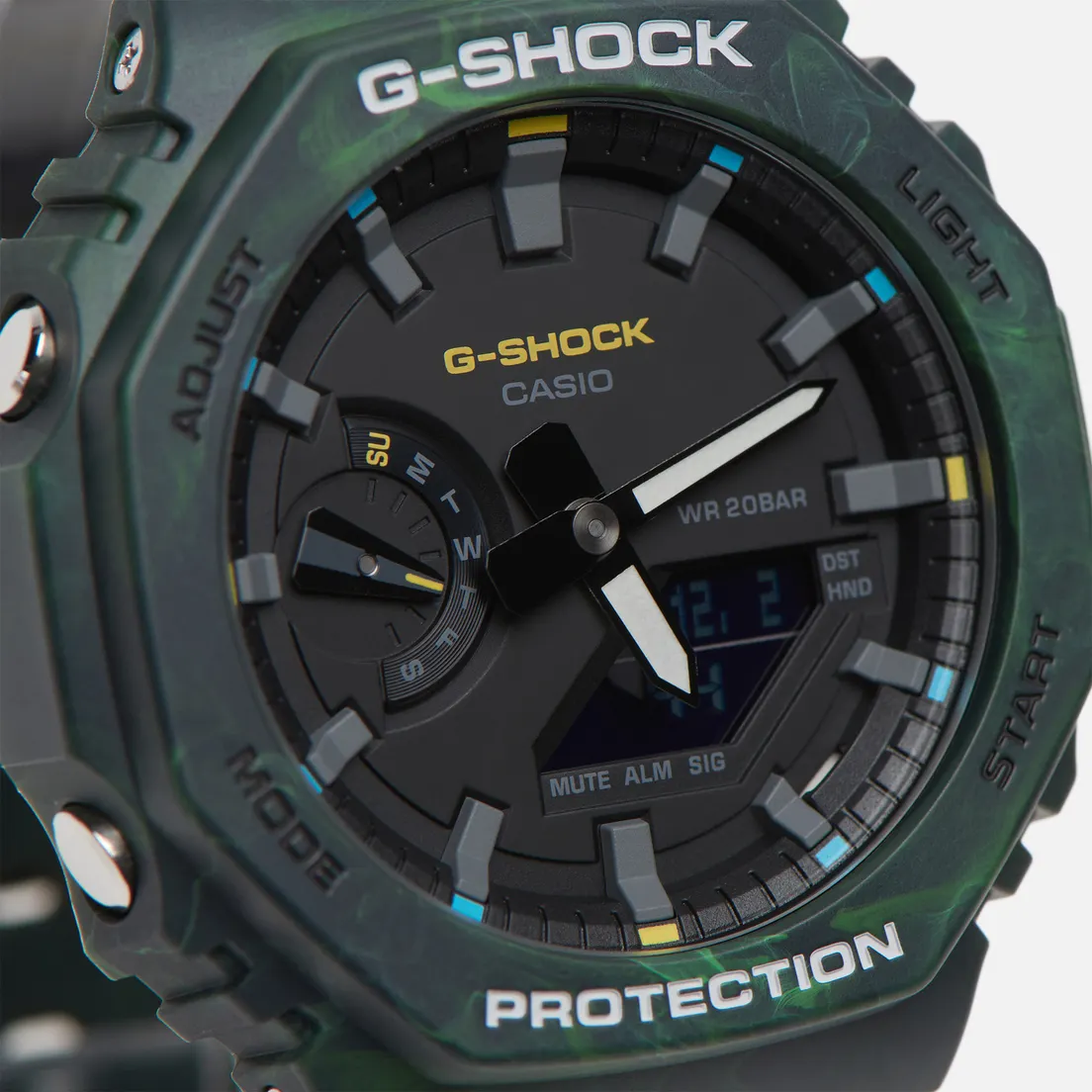 CASIO Наручные часы G-SHOCK GA-2100FR-3A Foggy Forest