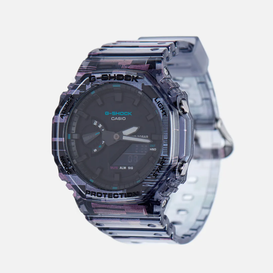 CASIO Наручные часы G-SHOCK GA-2100NN-1A Digital Glitch
