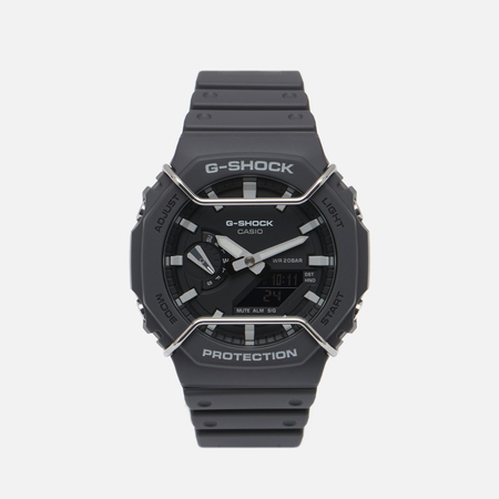 фото Наручные часы casio g-shock ga-2100pts-8a tone on tone, цвет серый