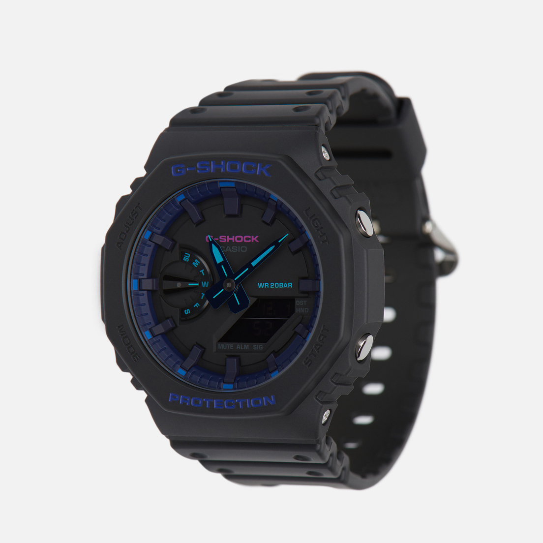 CASIO Наручные часы G-SHOCK GA-2100VB-1AER Virtual Blue