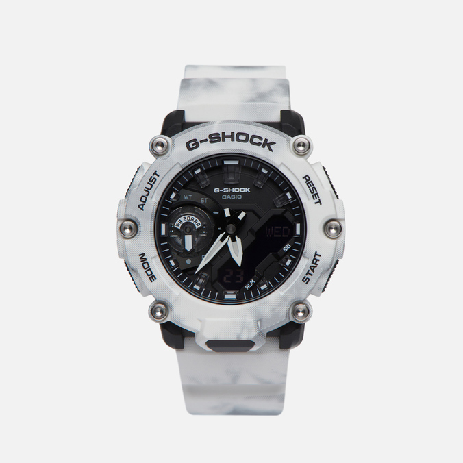 Фото - Наручные часы CASIO G-SHOCK GA-2200GC-7AER Snow Camo наручные часы casio g shock ga 2000 2a