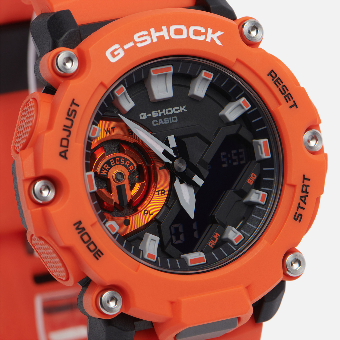 CASIO Наручные часы G-SHOCK GA-2200M-4A Carbon Core Guard