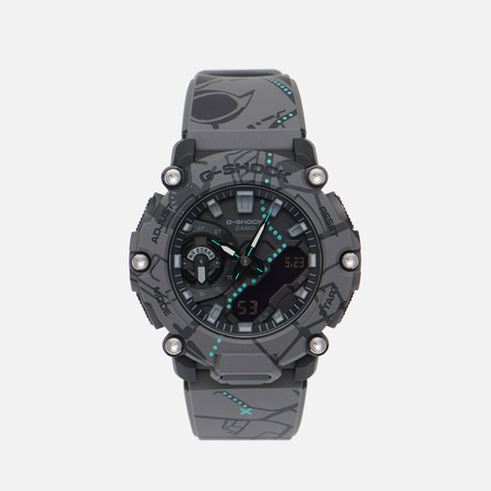 фото Наручные часы casio g-shock ga-2200sby-8a treasure hunt, цвет серый