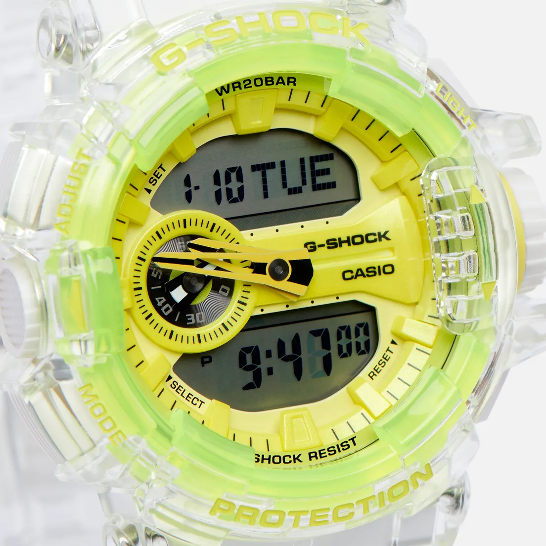 CASIO Наручные часы G-SHOCK GA-400SK-1A9 Clear Skeleton