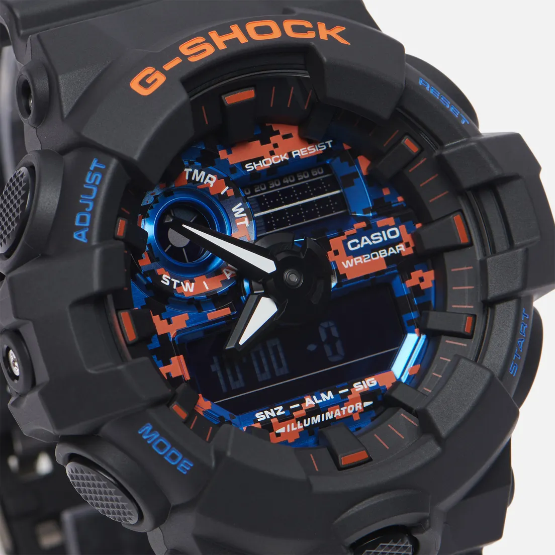 CASIO Наручные часы G-SHOCK GA-700CT-1AER City Camouflage Series