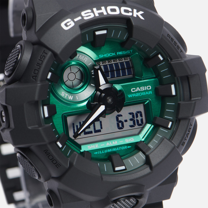 Наручные часы CASIO, цвет чёрный, размер UNI GA-700MG-1AER G-SHOCK GA-700MG-1AER - фото 3