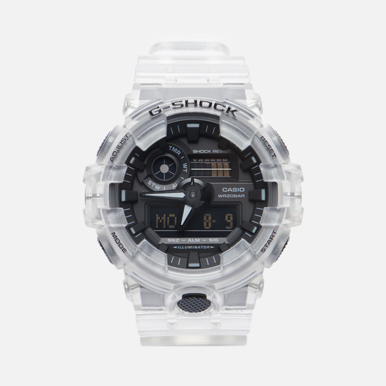 Наручные часы CASIO G-SHOCK GA-700SKE-7AER Skeleton Series Clear/Black