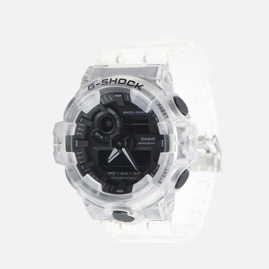 Наручные часы CASIO G-SHOCK GA-700SKE-7AER Skeleton Series Clear/Black