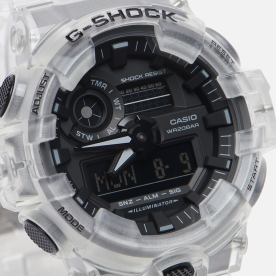 Наручные часы CASIO G-SHOCK GA-700SKE-7AER Skeleton Series Clear/Black