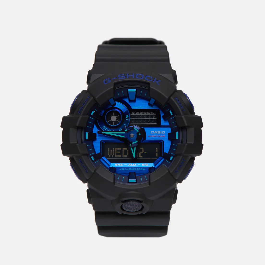 CASIO Наручные часы G-SHOCK GA-700VB-1A Virtual Blue