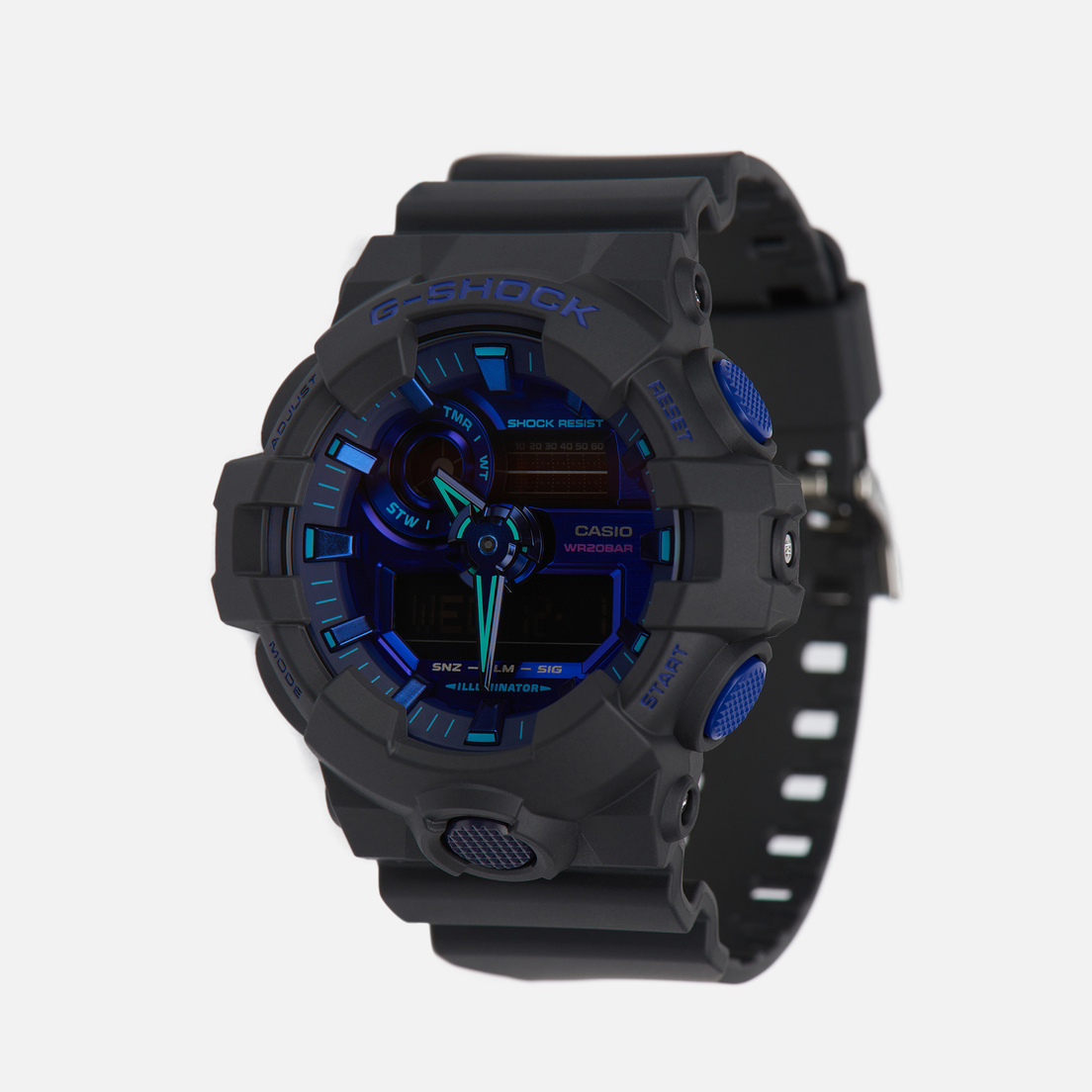 CASIO Наручные часы G-SHOCK GA-700VB-1A Virtual Blue