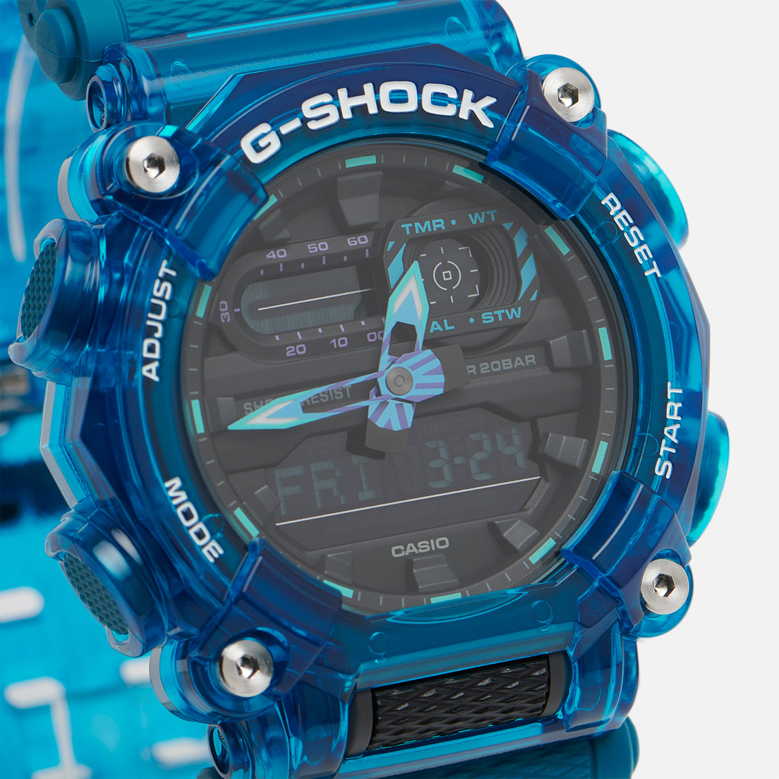 CASIO Наручные часы G-SHOCK GA-900SKL-2A Sound Wave