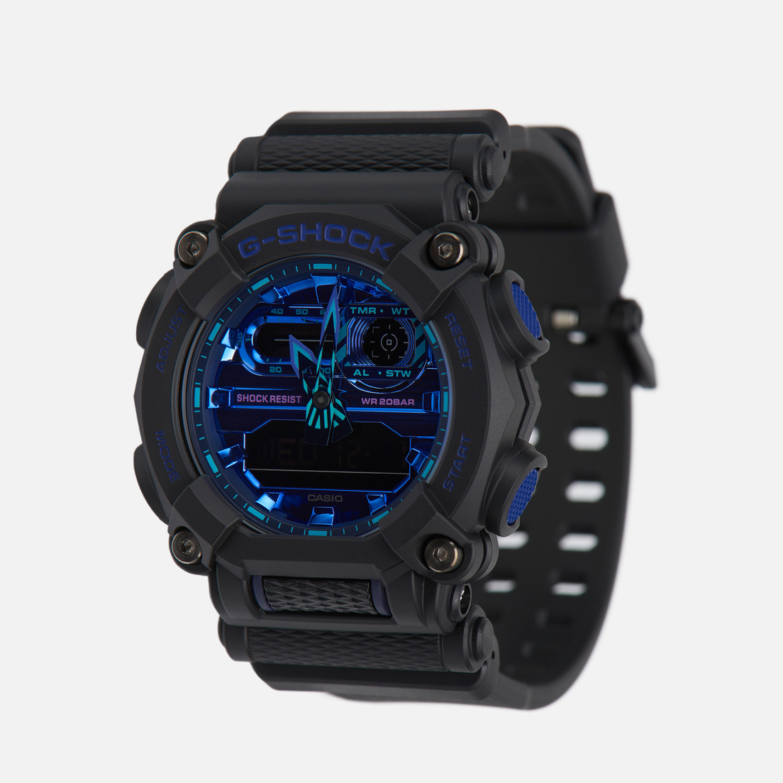 CASIO Наручные часы G-SHOCK GA-900VB-1AER Virtual Blue